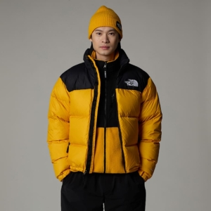 Męska kurtka The North Face 1996 Retro Nuptse Żółto-czarna